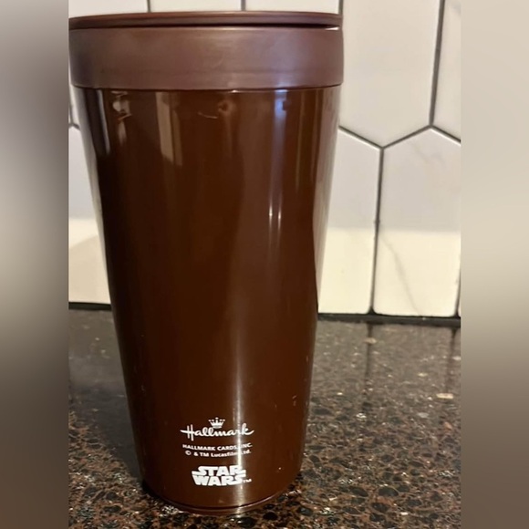 Star Wars Brown Travel Mug, plastic by Hallmark - Picture 3 of 4
